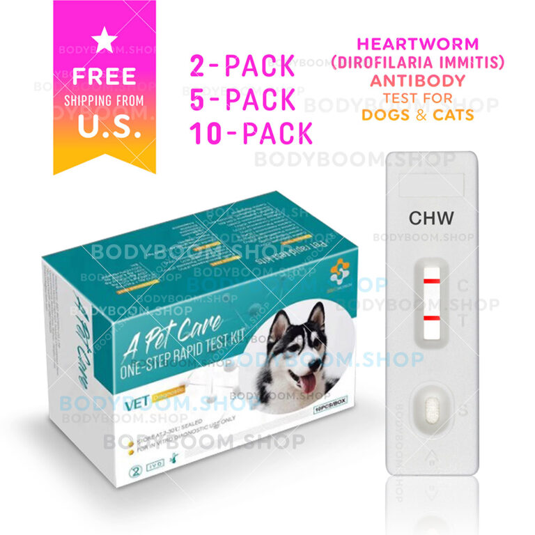 Heartworm Test for Dogs - Canine Heartworm At-Home Testing Kit
