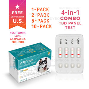 Heartworm Ehrlichia Lyme Anaplasma Tick-borne disease TBD-4 Dog Canine Rapid at-Home Test Kit Heart Worm Dirofilaria immitis A.phagocytophilum Borrelia burgdorferi anaplasmosis Canis Antibody Antigen Ag Ab Blood serum plasma Testing Combo Panel 4-in-1 4-way A-Pet-Care One Step Quick instant Results Best Low Cost Near Me Nearby No Lab is How to Use where can you Get check complete Much Box Amazon Snap bionote bio note symptoms signs Affordable strip Buy do they when ana lym ehr hw LFIA pup puppy lateral flow cheap free fast vet clinic shelter rescue veterinarian instructions accurate detection witness Petco Petsmart Amazon bionote bio note insenvo