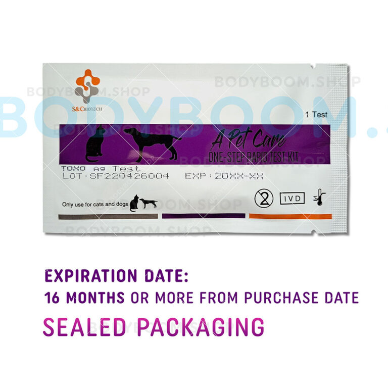 Toxoplasmosis Test for Cats & Dogs - Toxoplasma Gondii Test Kit